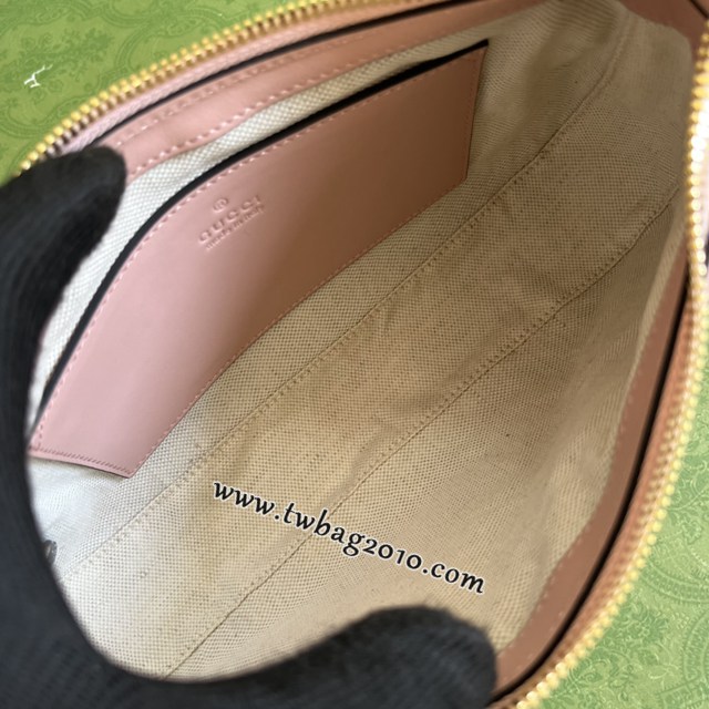 gucci專櫃新款壓紋原廠皮肩背包腋下包 古馳Matelassé皮革鏈條手袋 jcp1889